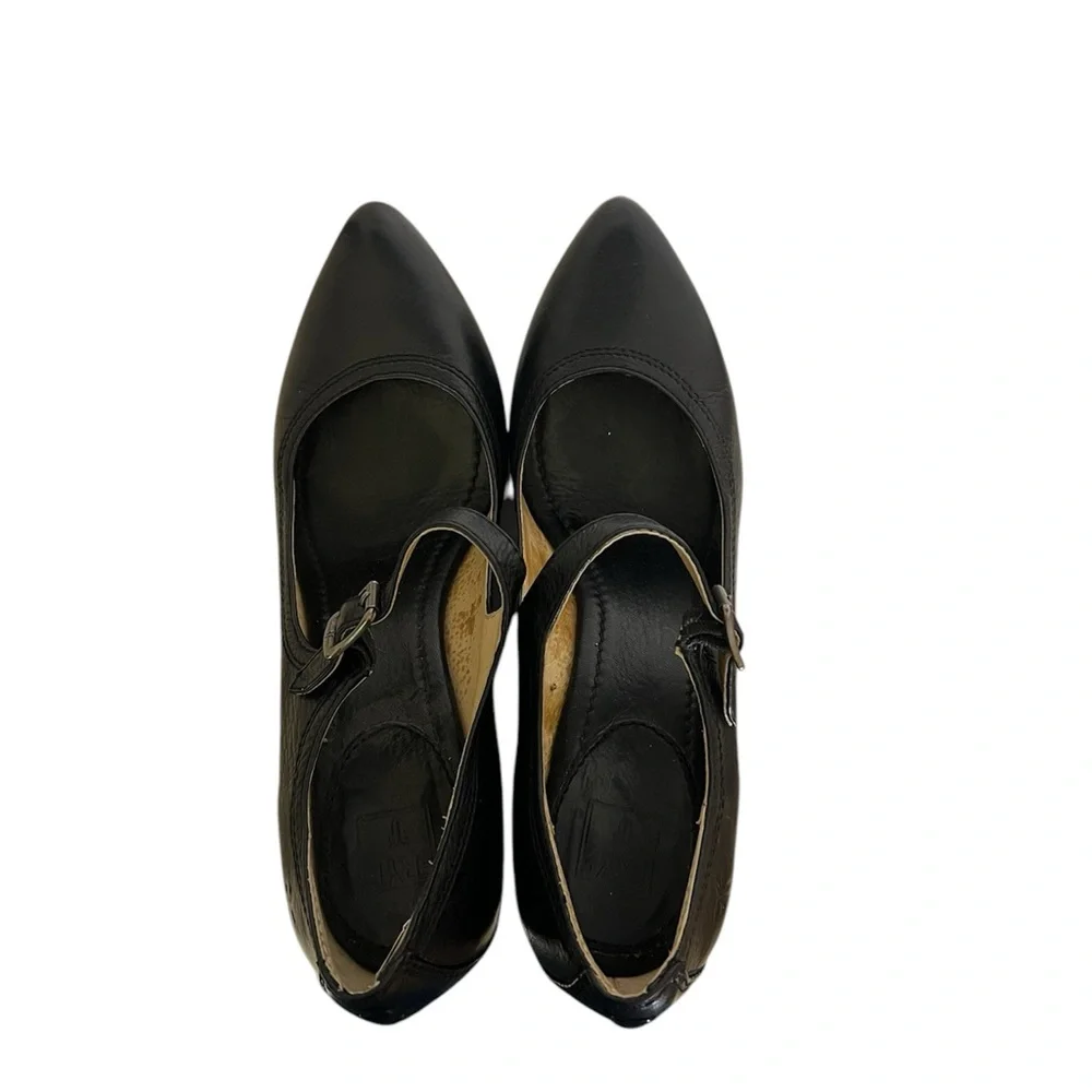 Frye Regina Wedge Mary Jane Size 10 - Picture 4 of 9